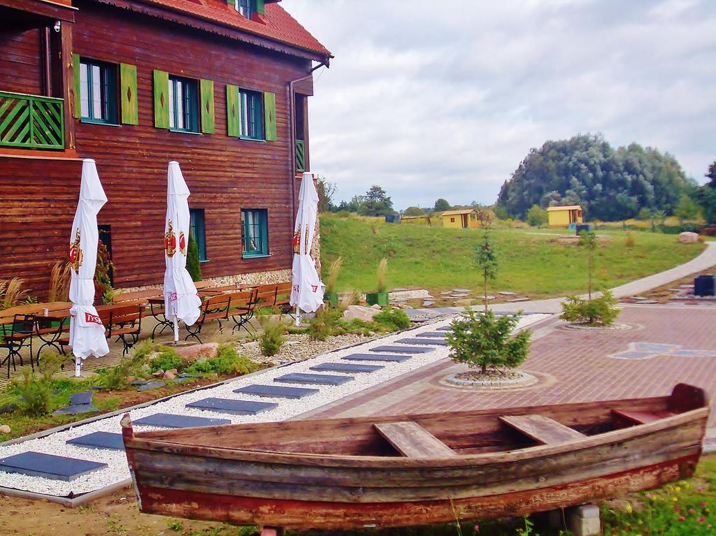 Mazurska Chata Jezioro I Aquapark 6 Min, Centrum I Promenada 12 Min Mikołajki Eksteriør billede